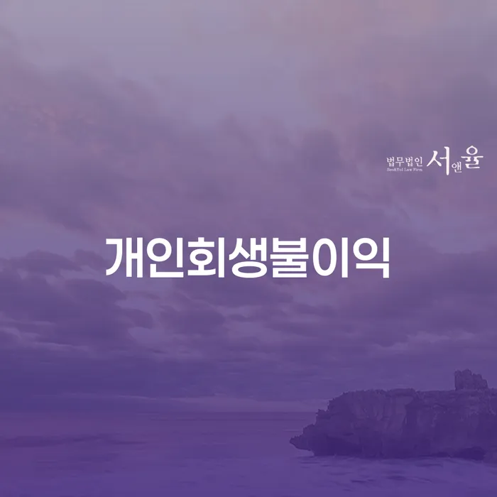 개인회생법무법인 대출 연체 개인회생 해결하기