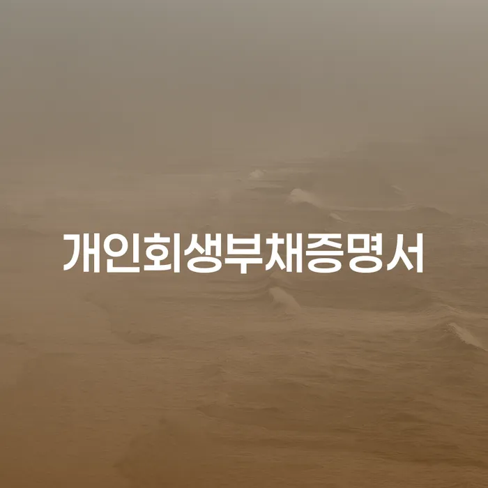 저금리채무통합대출 연체 시 개인회생 제도 주목받는