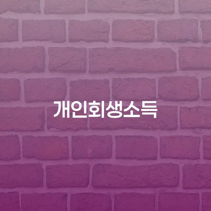 완도군 청년개인회생 개인회생으로 해결 적정한