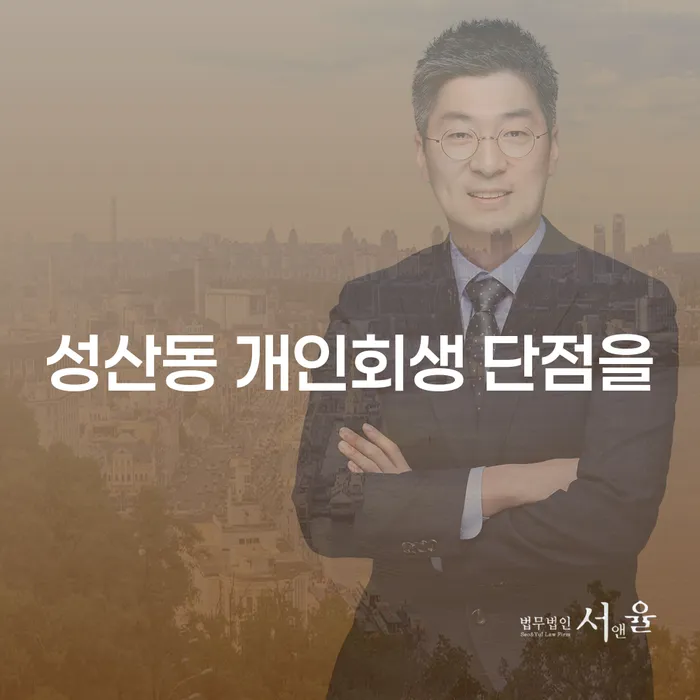 성산동 개인회생 단점을