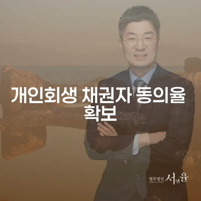 개인회생 채권자 동의율 확보, 어떻게 할 수 있을까요?