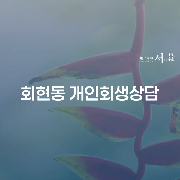 회현동 개인회생상담: 채무해결의 첫걸음은?
